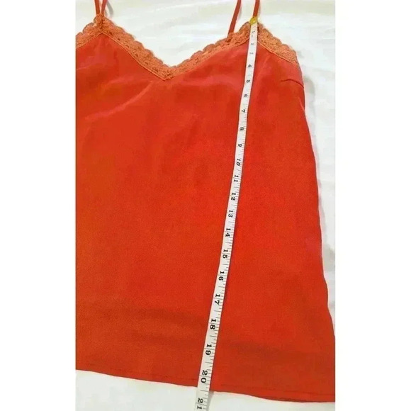 LOST &‎ WANDER Orange Grapefruit Camisole Top Size Medium NWT MSRP $75 - Picture 4 of 5